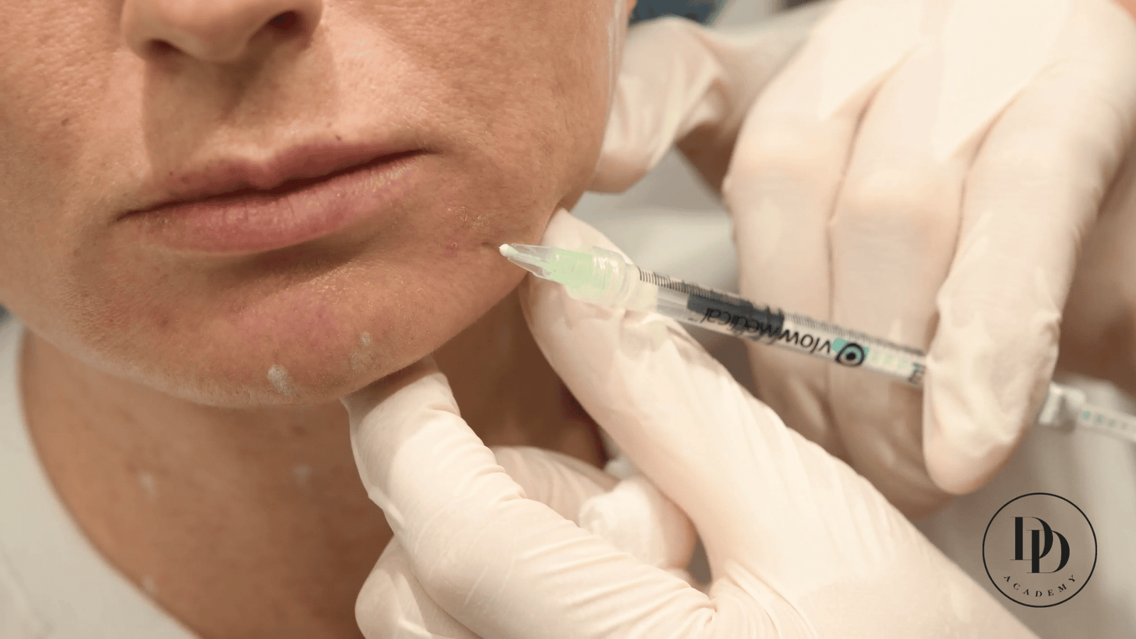 DAO botox injection points lower face technique